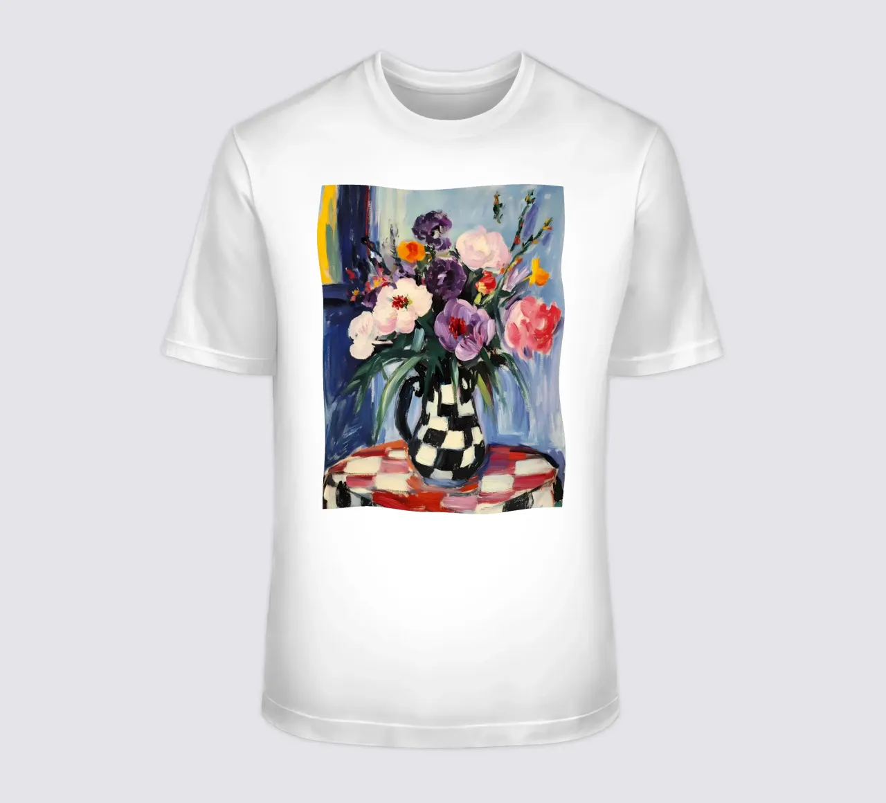 Peonie in vaso t-shirt da IamHomeStudio