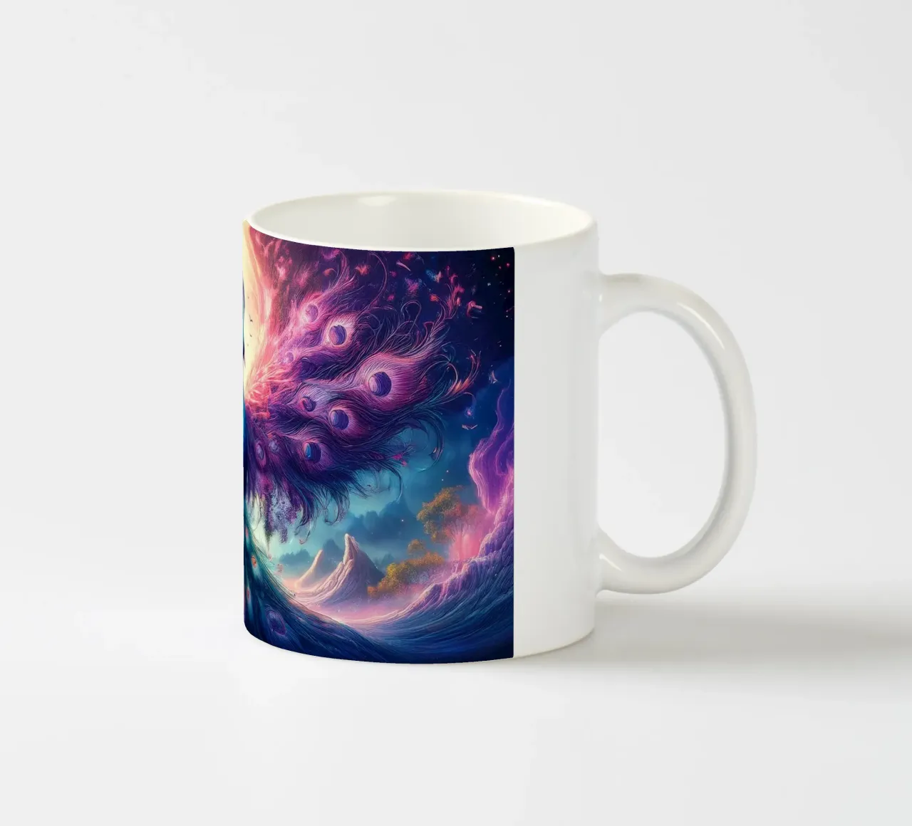 uccello magico tazza in ceramica da kimmindmuse
