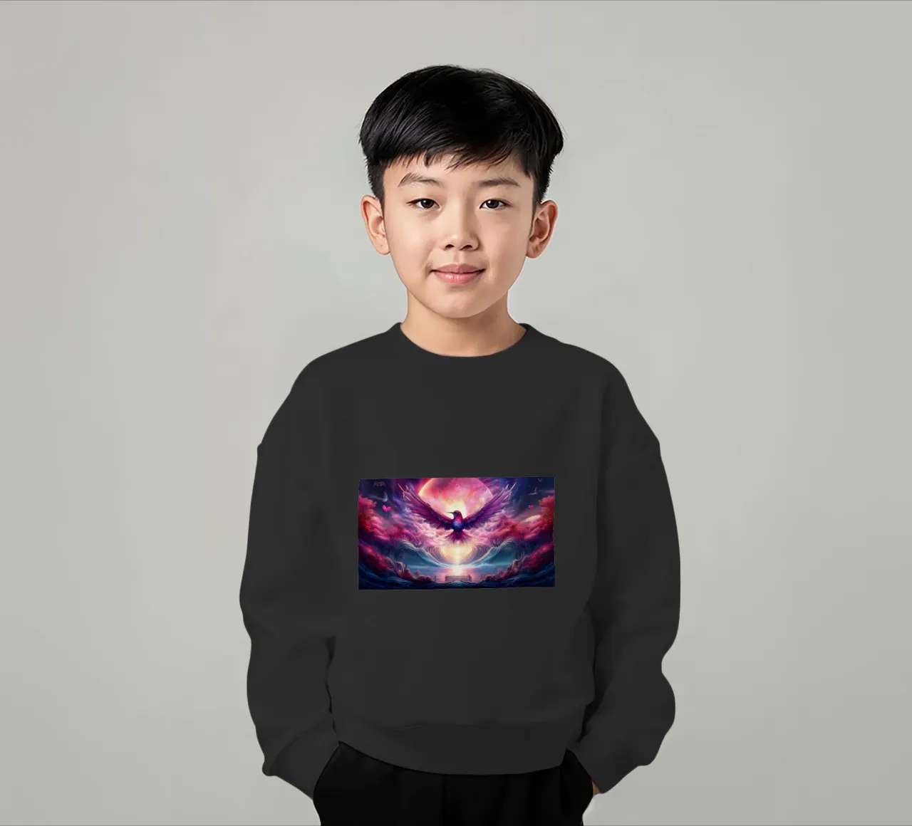 magicbird2 felpa bambino da kimmindmuse