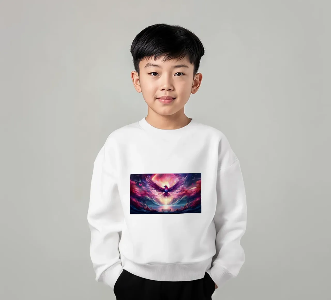 magicbird2 felpa bambino da kimmindmuse