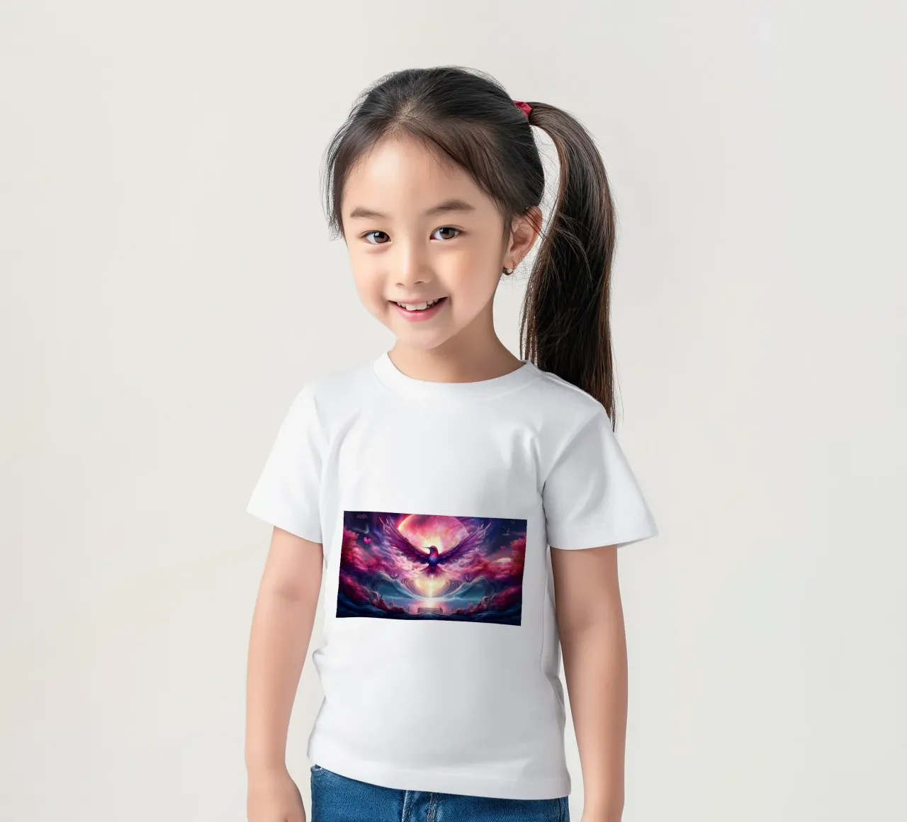 magicalbird2 t-shirt bambini da kimmindmuse