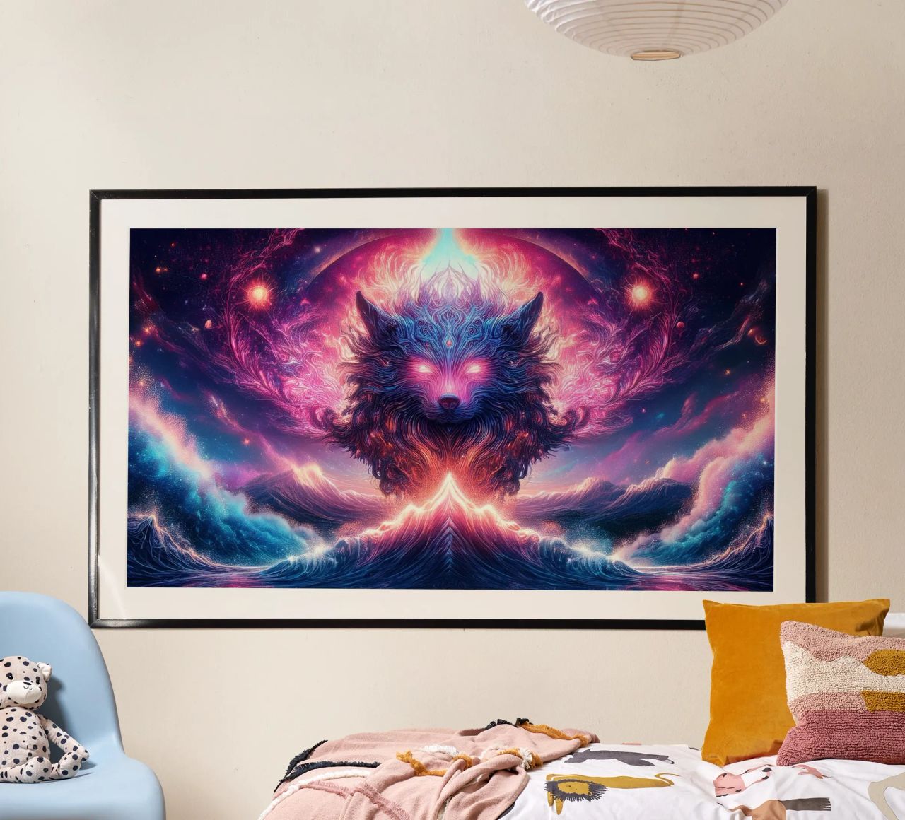 Zauberwolf Poster von kimmindmuse
