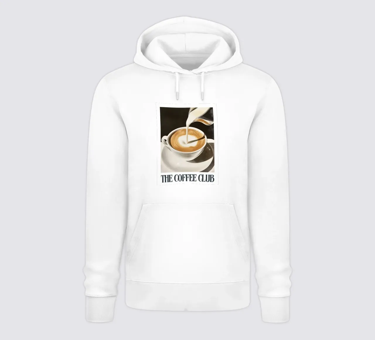 Il Club del caffè felpa con cappuccio da IamHomeStudio
