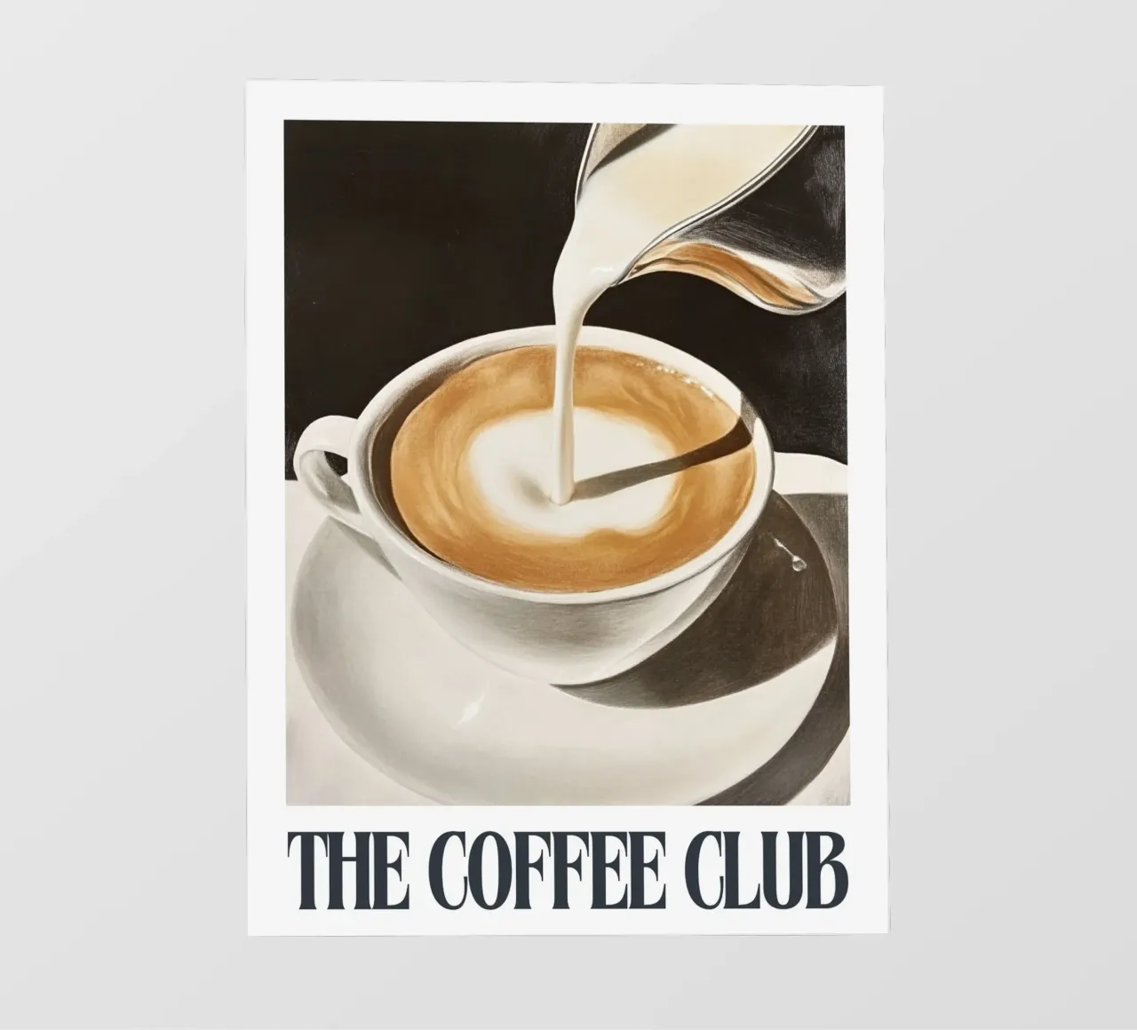 Il Club del caffè carta da parati fotografica da IamHomeStudio