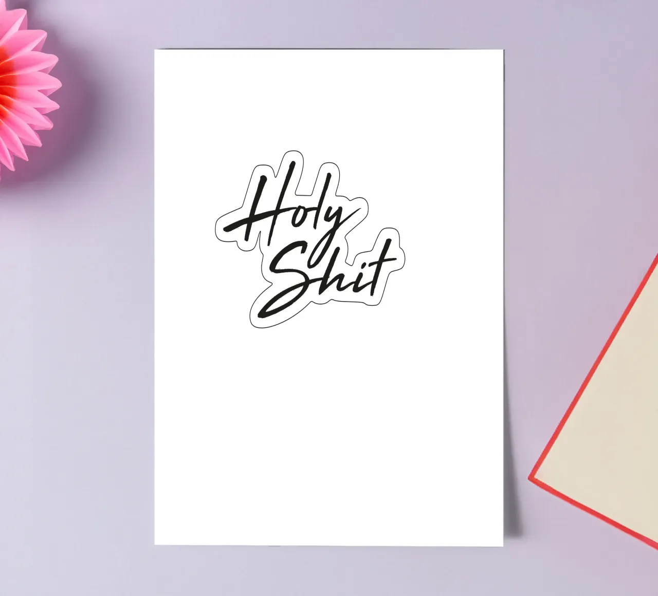 Holy Stickerbogen von Flo Klein