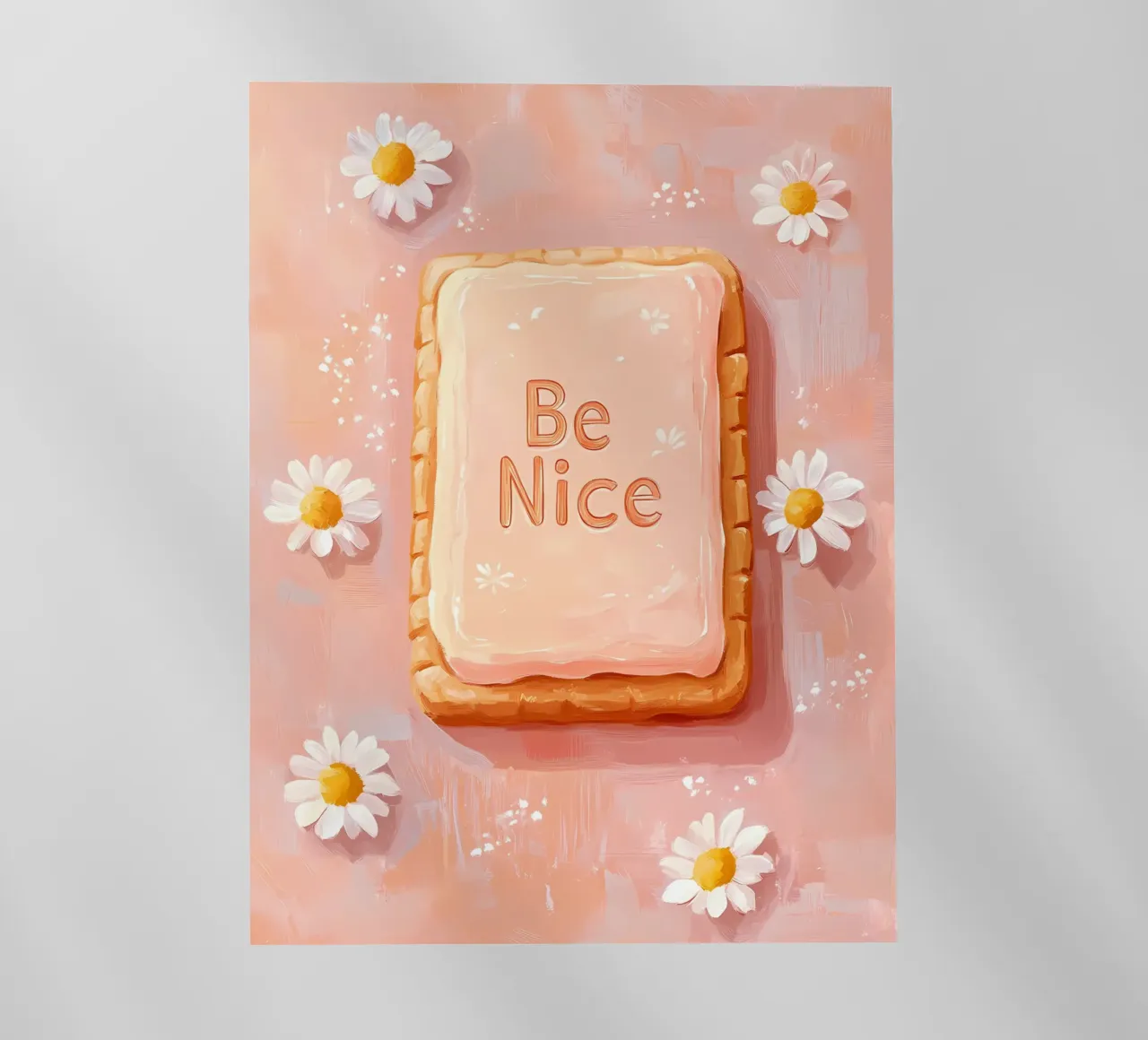 Be Nice biscuit pellicola backlit da IamHomeStudio