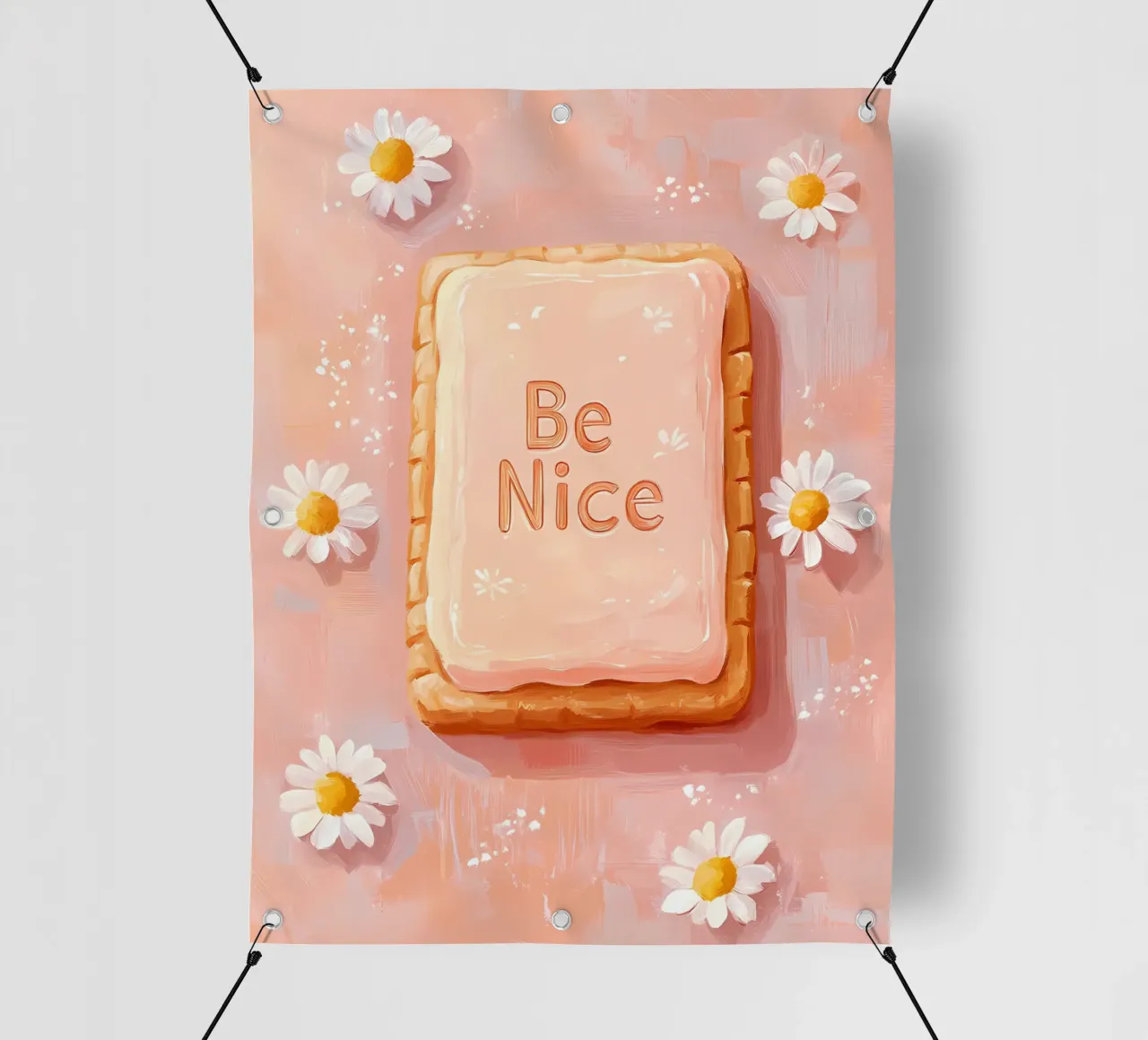 Be Nice biscuit telo in pvc da IamHomeStudio