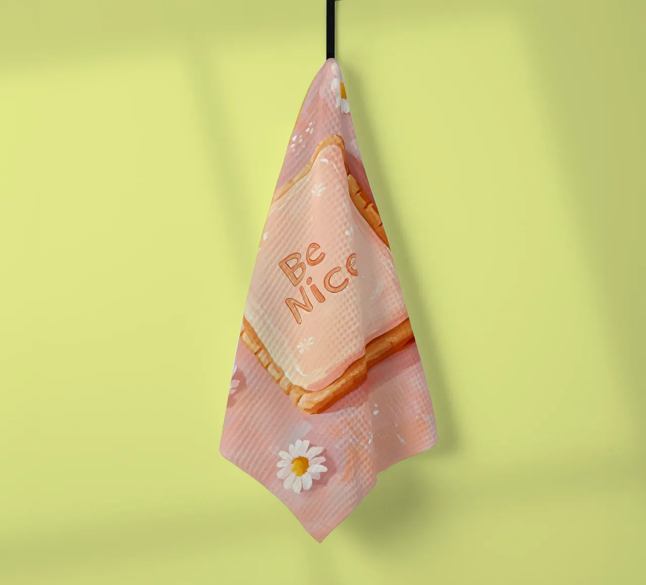 Be Nice biscuit canovaccio da cucina da IamHomeStudio