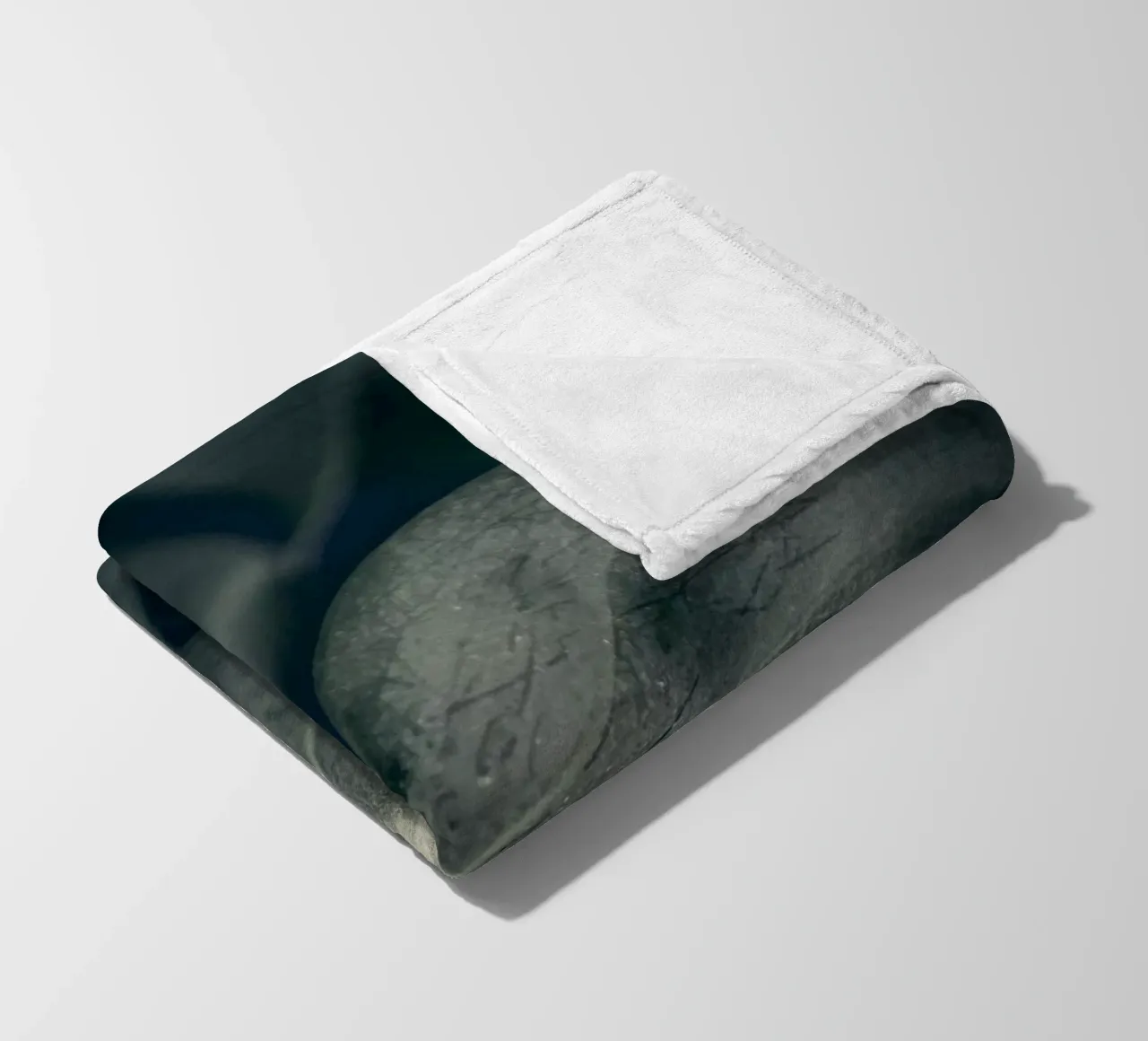 Moody Monstera 2 coperta in pile da Klaus with K
