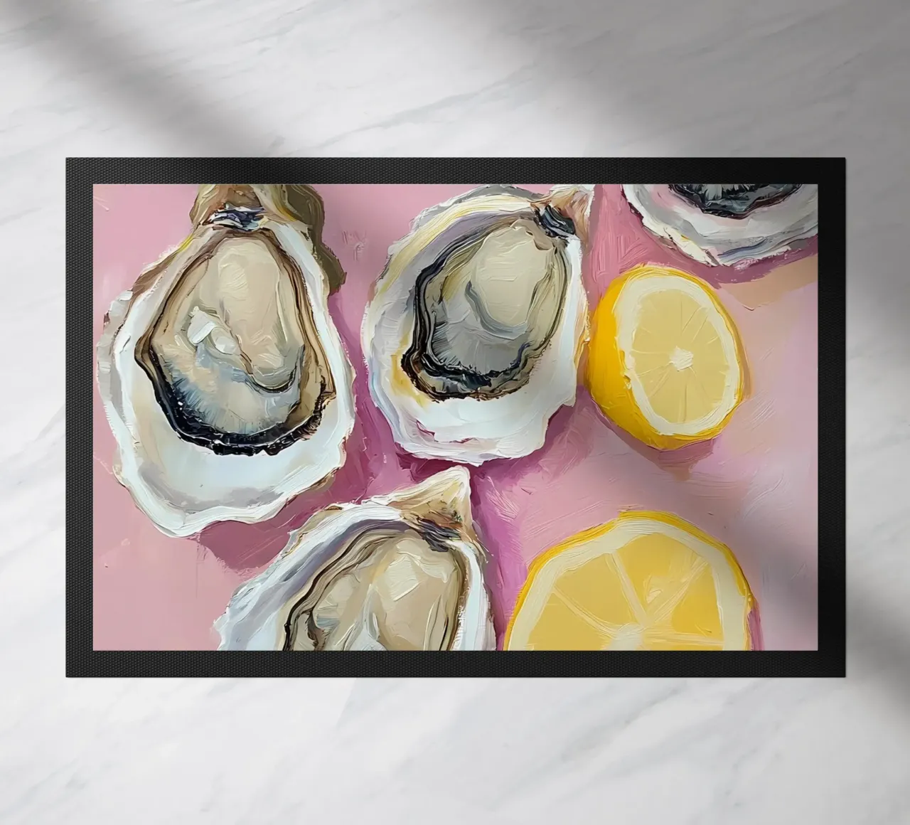 Ostriche e limoni zerbino da IamHomeStudio