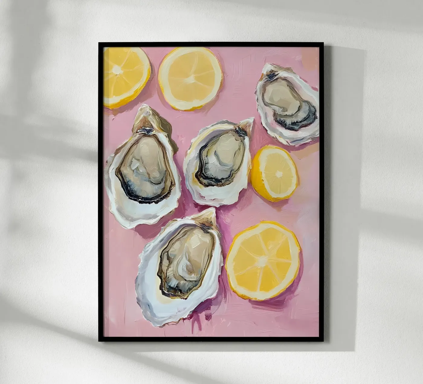 Oysters & Lemons poster da IamHomeStudio