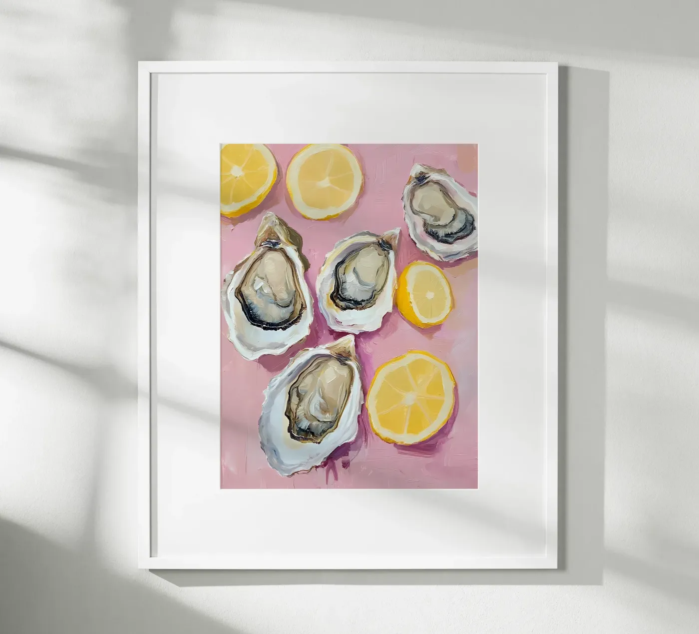 Oysters & Lemons poster da IamHomeStudio