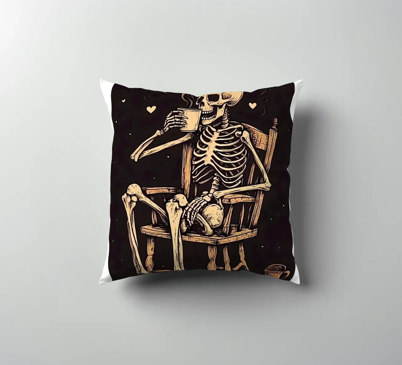 Coffee First, People Later cuscino da IamHomeStudio