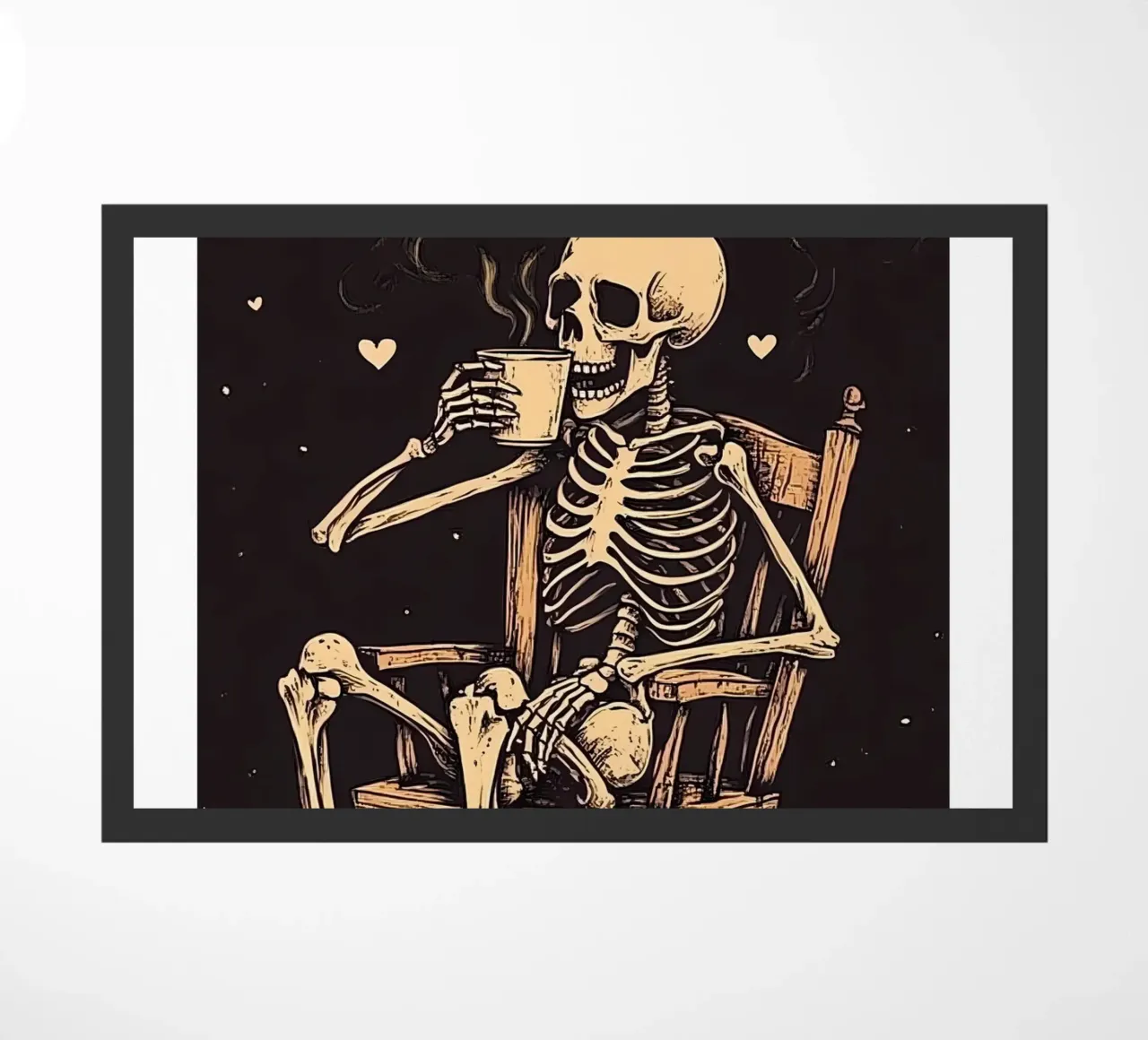 Coffee First, People Later zerbino da IamHomeStudio