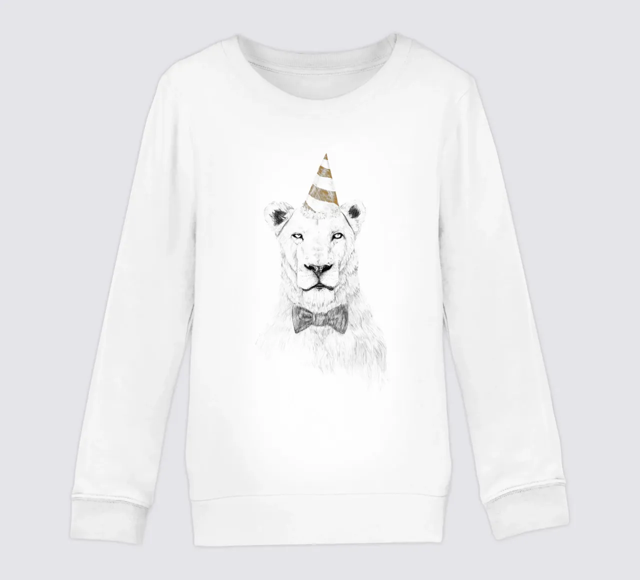 Get the Party Started Color kids sweatshirt by Balazs Solti