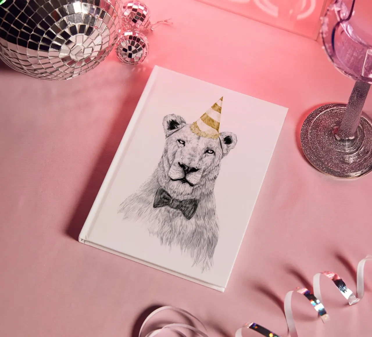 Get the Party Started Color notebook by Balazs Solti