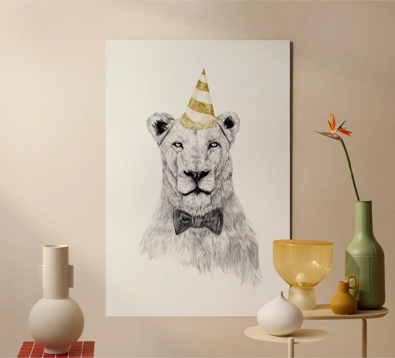 Get the Party Started Color alluminio dibond da Balazs Solti