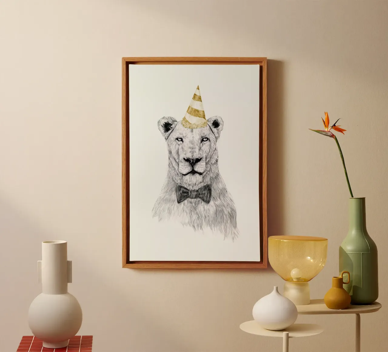 Get the Party Started Color canvas van Balazs Solti