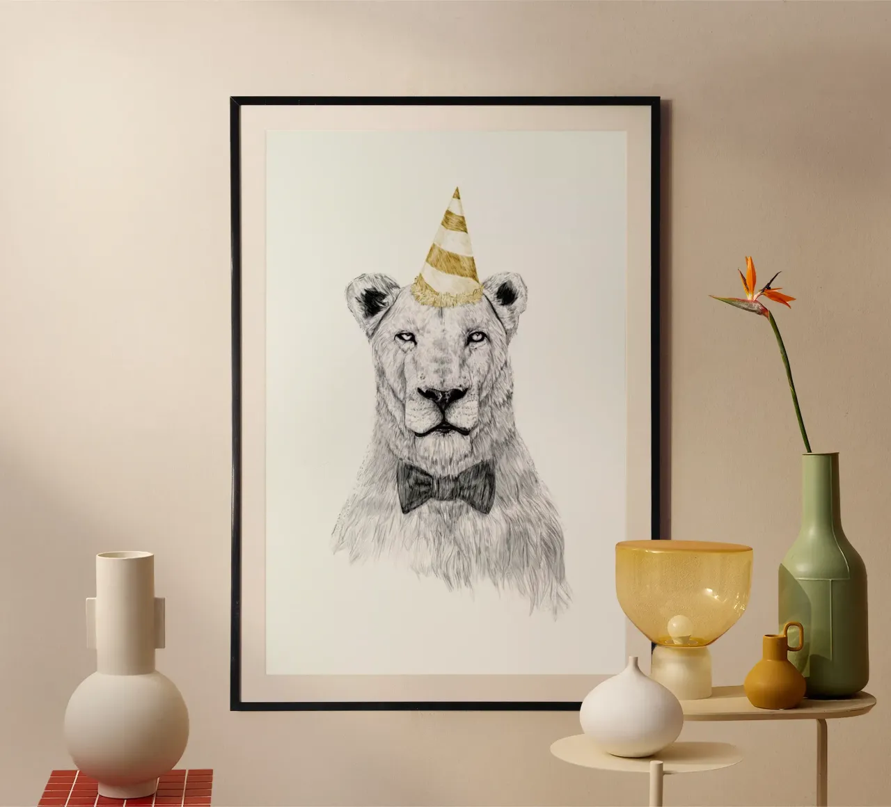 Get the Party Started Color poster da Balazs Solti