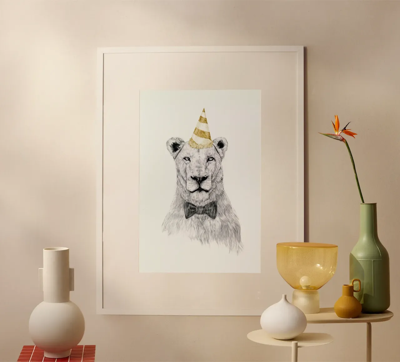 Get the Party Started Color poster da Balazs Solti