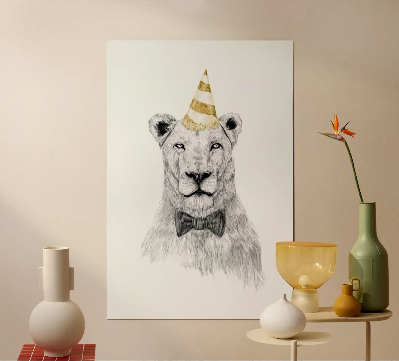 Get the Party Started Color poster da Balazs Solti