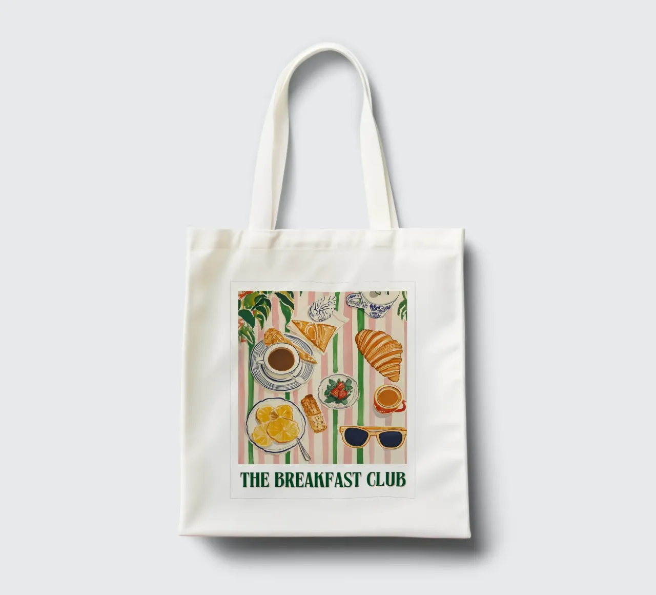 The Breakfast Club borsa in juta da IamHomeStudio