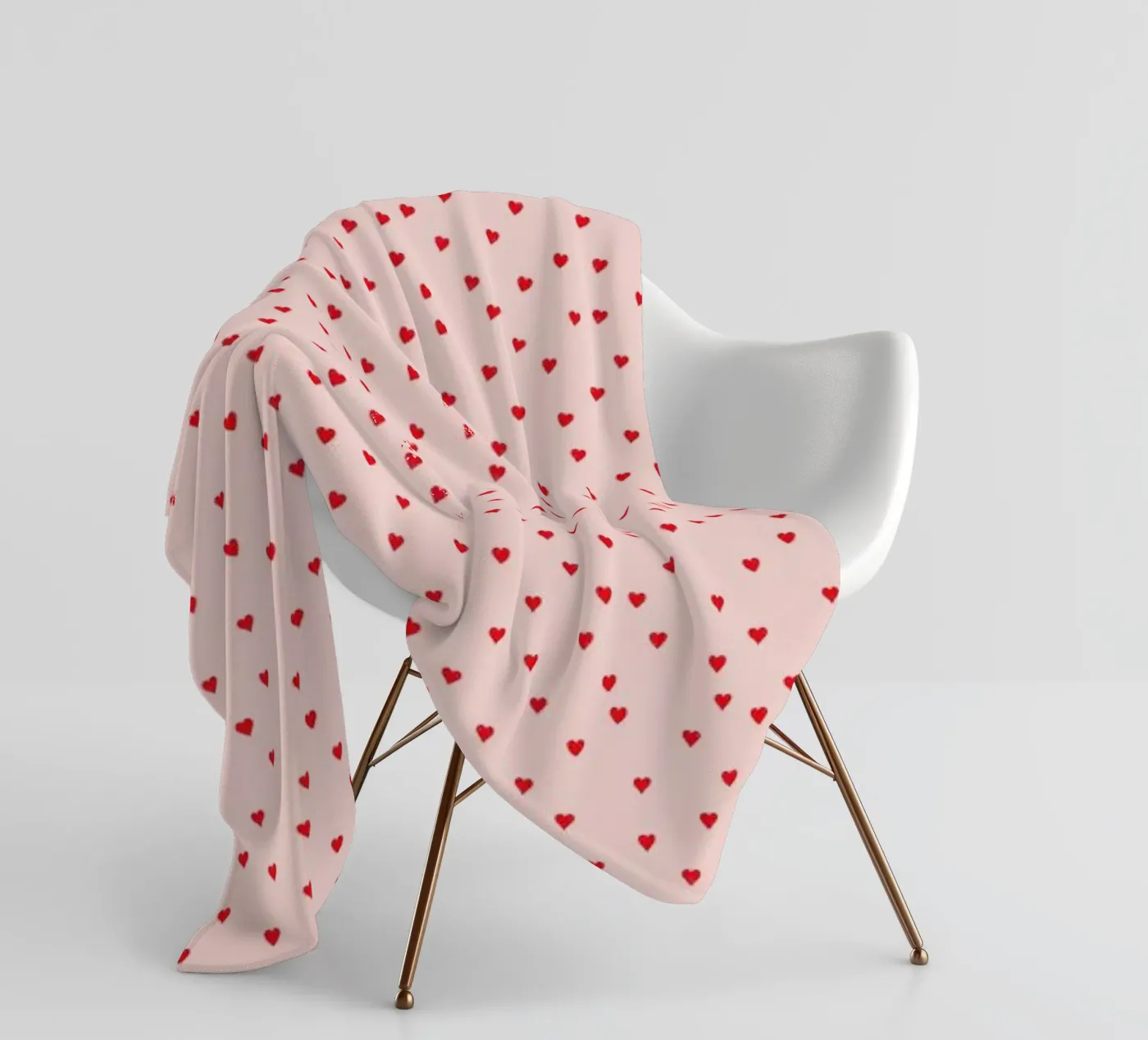 Hearts Fleecedecke von Kind of Style