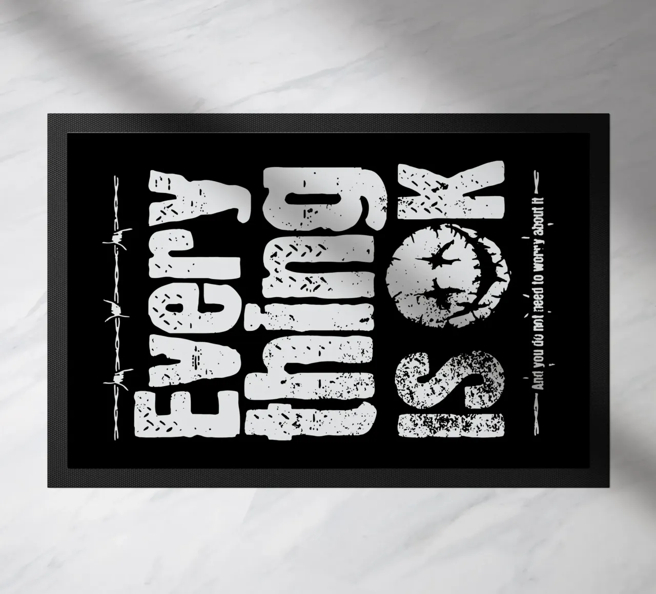 Tutto va bene zerbino da Gunawan Rb