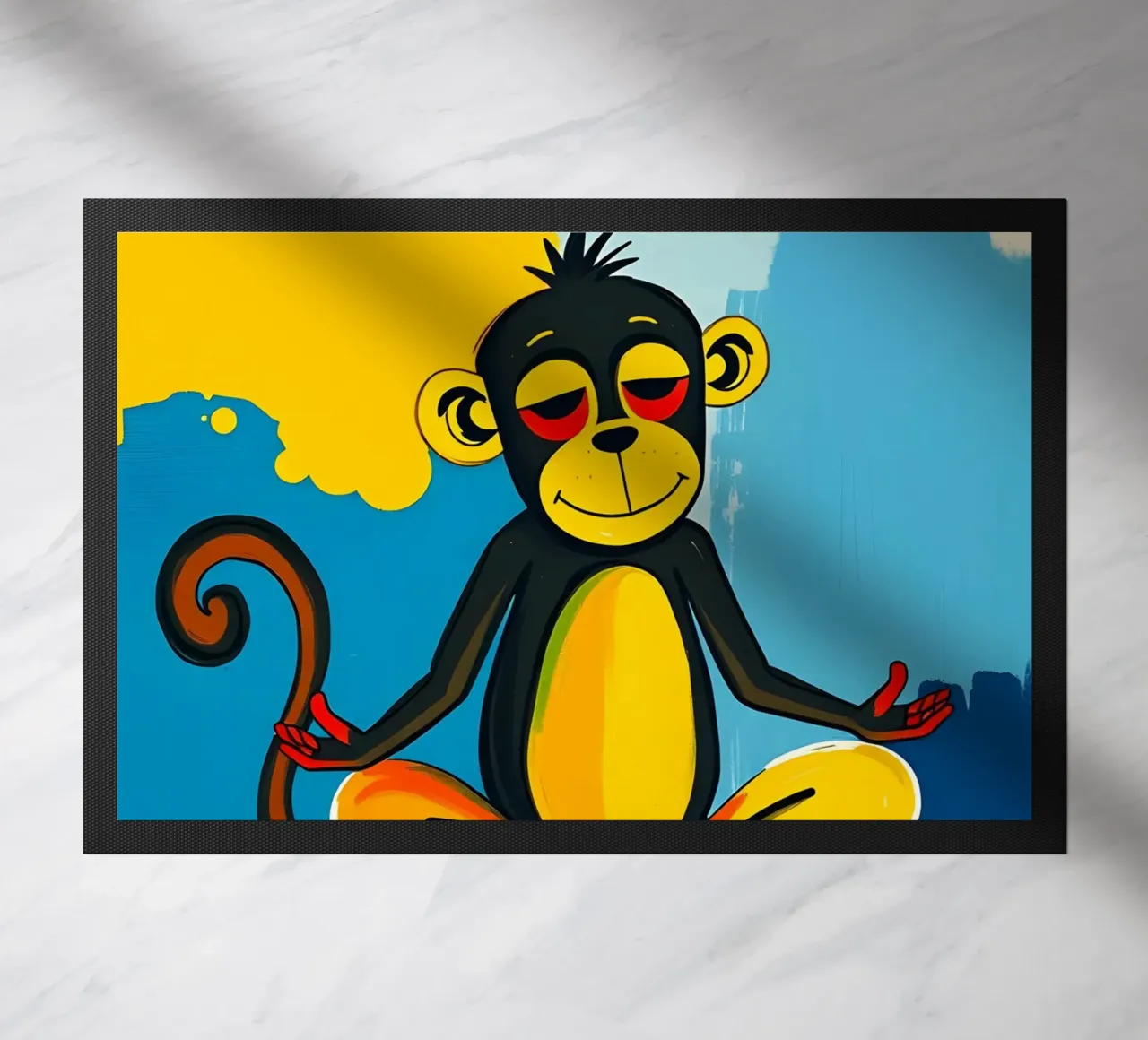 Yoga Monkey zerbino da ARTOMATIC