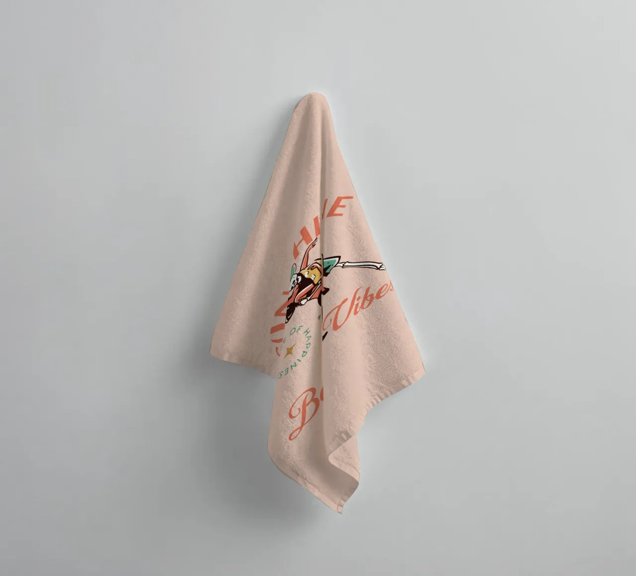 Sunshine Beach Vibes serviette de bain de Gunawan Rb