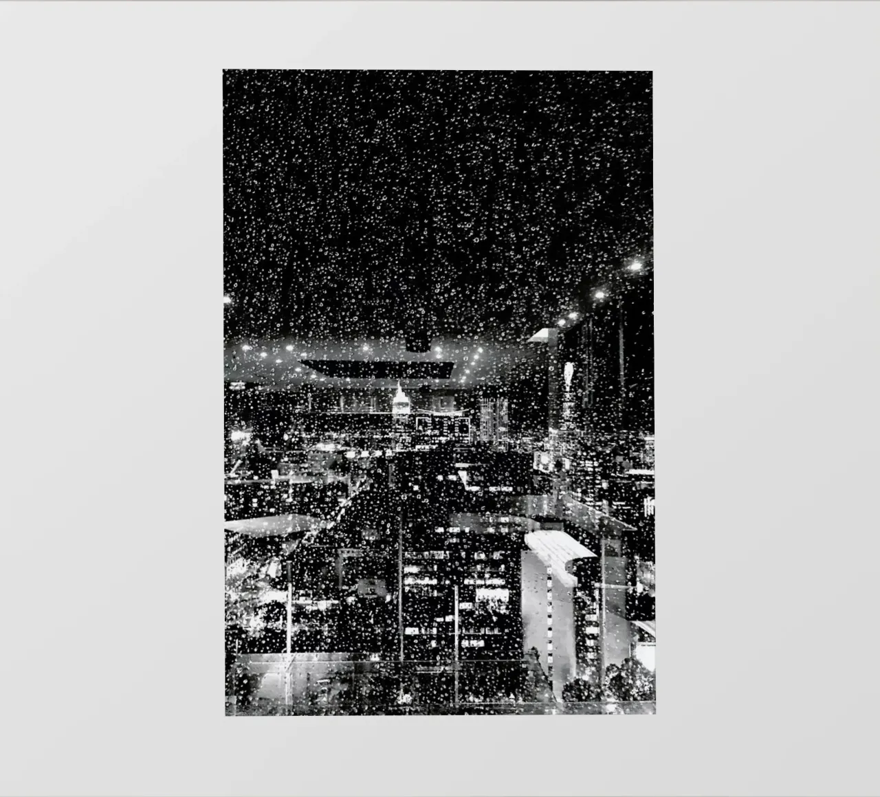 Rainy Megalopolis by @tungsxx telo in pvc da EyeEm Mobile GmbH