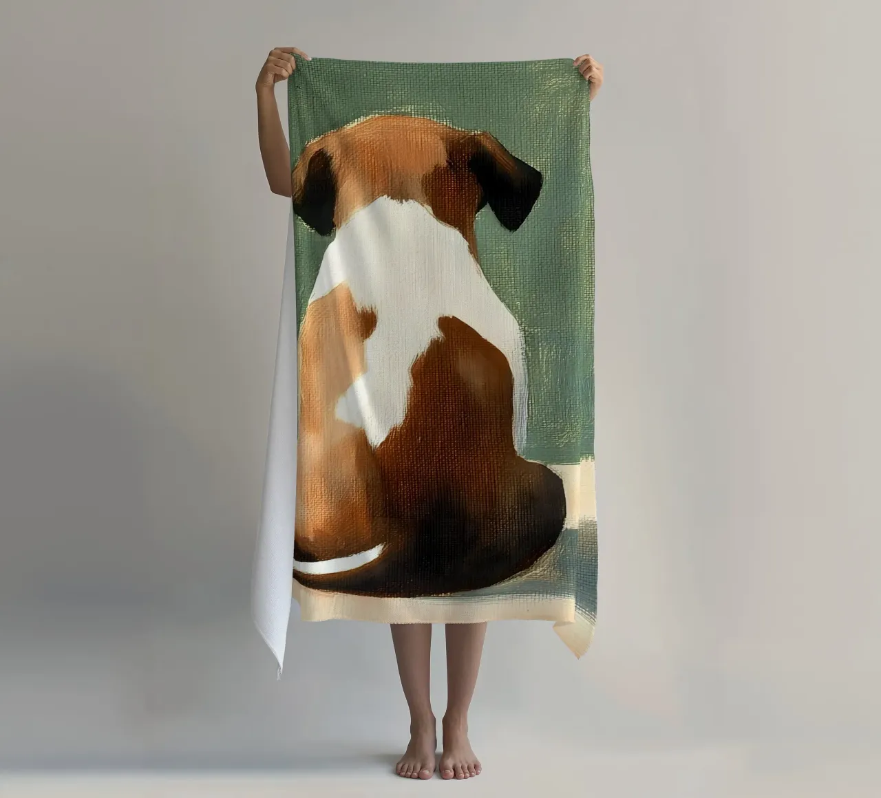Beagle Dog telo mare da IamHomeStudio