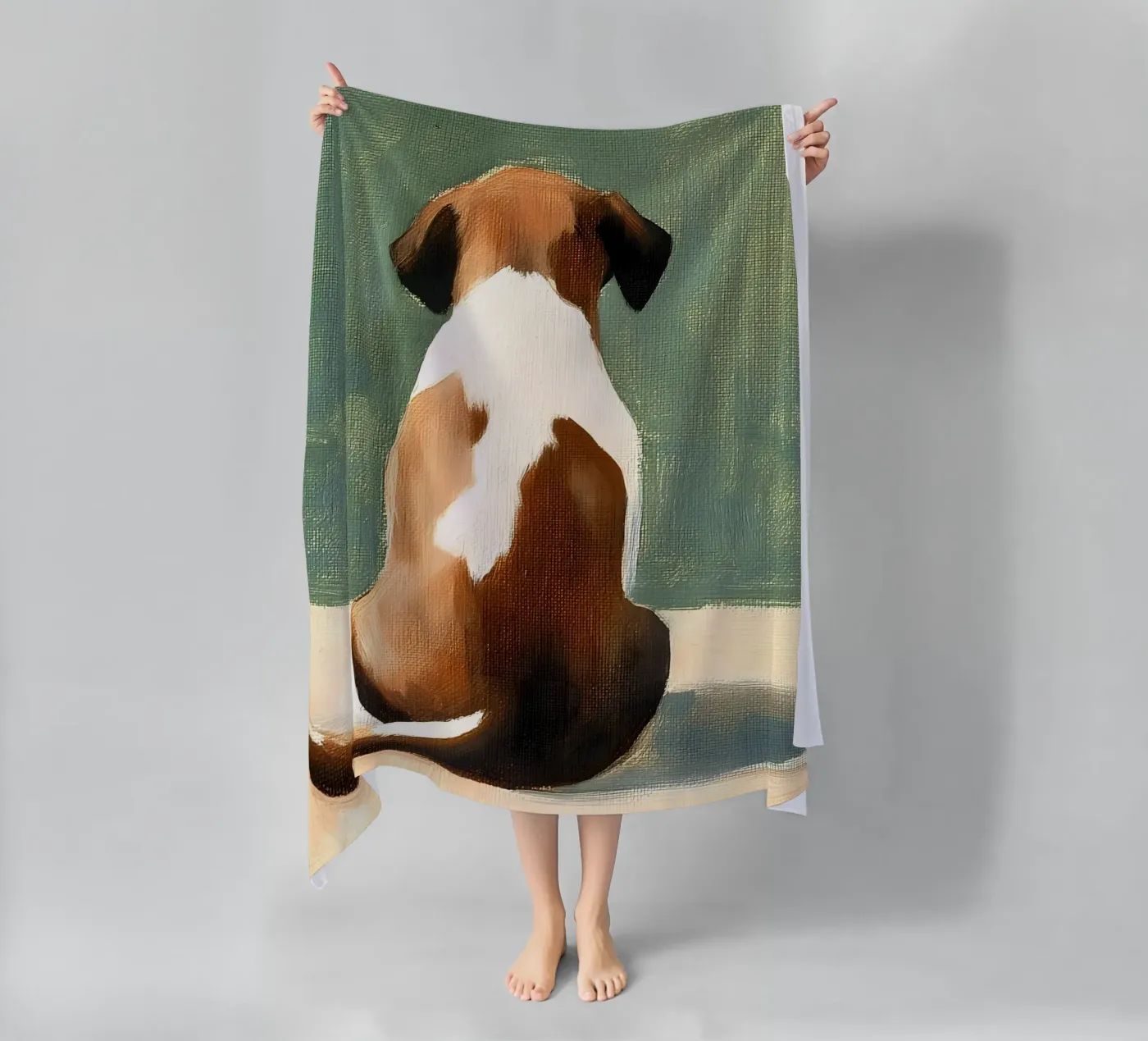 Beagle Dog telo mare da IamHomeStudio