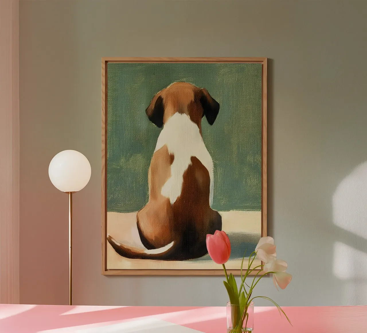 Beagle Dog alluminio dibond da IamHomeStudio