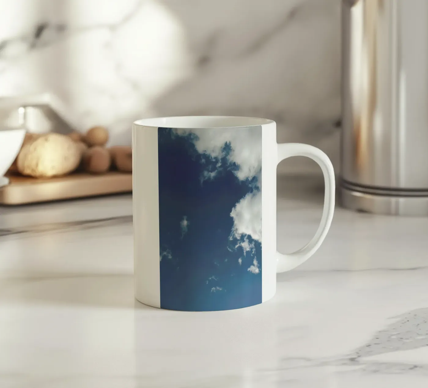 Sky Diving ceramic mug by Studio Nahili