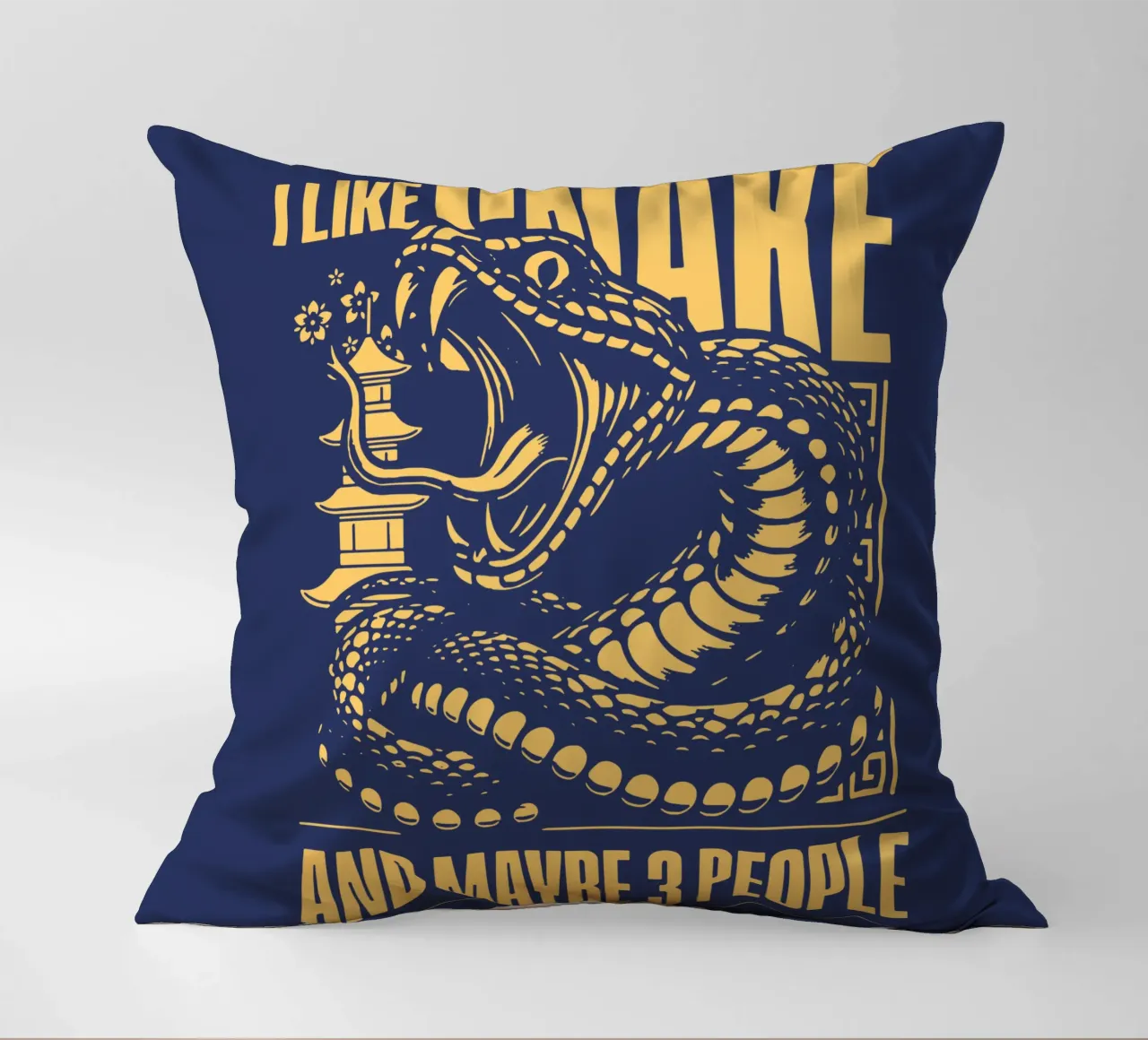 Mi piace Snake e forse 3 persone cuscino da Gunawan Rb