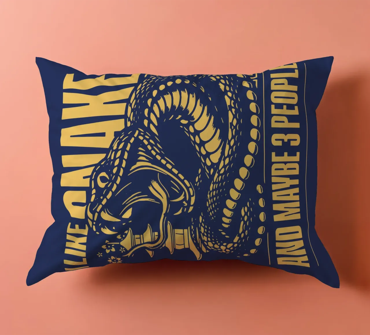 Mi piace Snake e forse 3 persone cuscino da Gunawan Rb