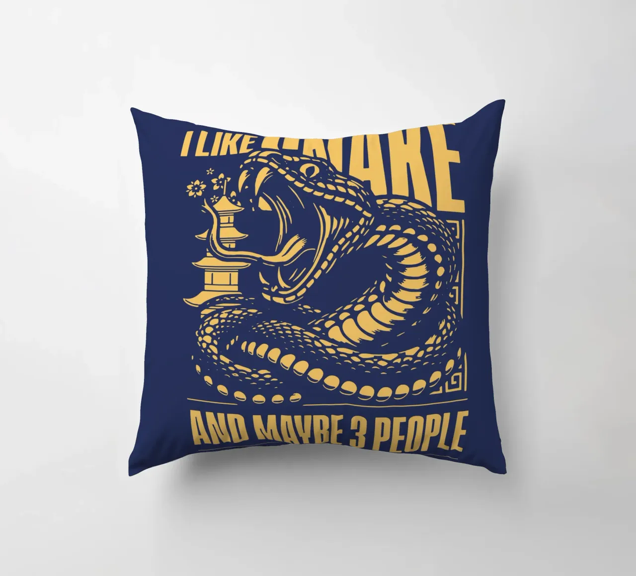 Mi piace Snake e forse 3 persone cuscino da Gunawan Rb