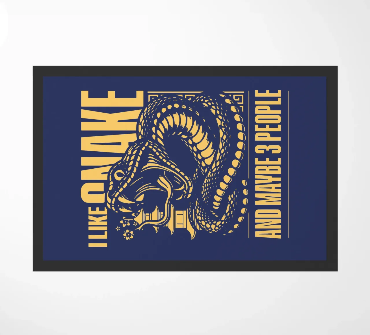 Mi piace Snake e forse 3 persone zerbino da Gunawan Rb