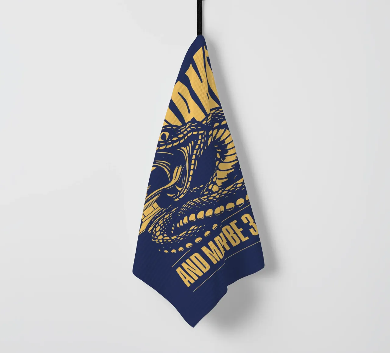 Mi piace Snake e forse 3 persone canovaccio da cucina da Gunawan Rb