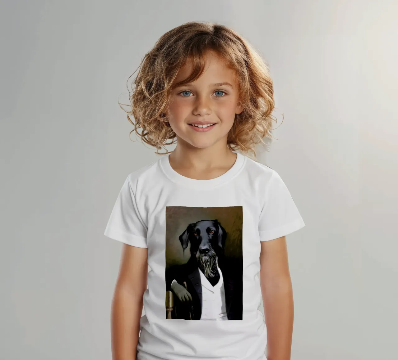 Einstein Beard t-shirt bambini da Tein Lucasson