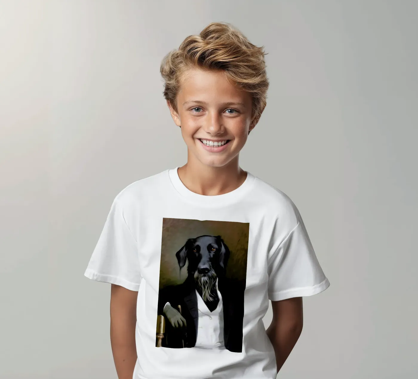 Einstein Beard t-shirt bambini da Tein Lucasson