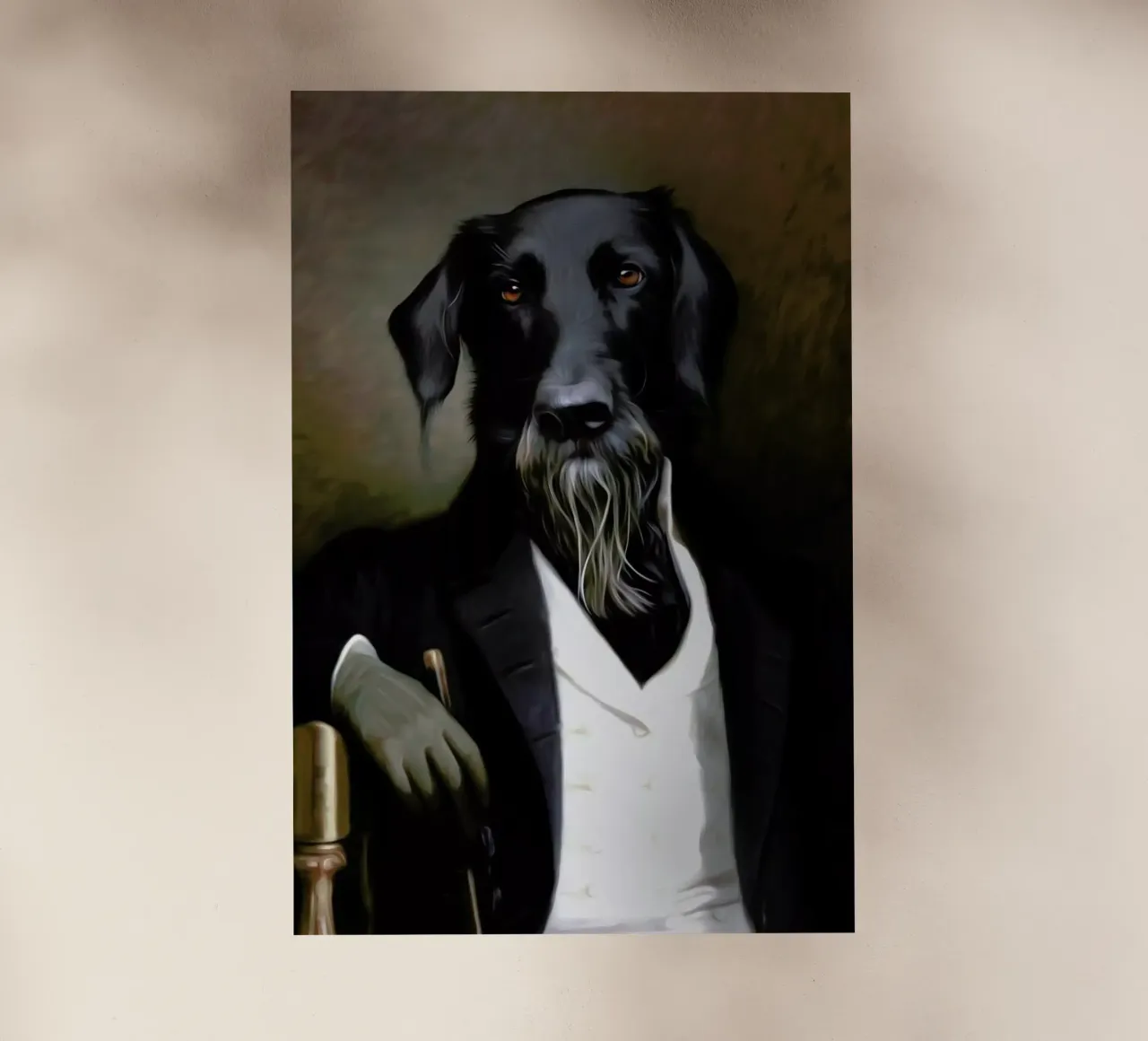 Einstein Beard pellicola backlit da Tein Lucasson