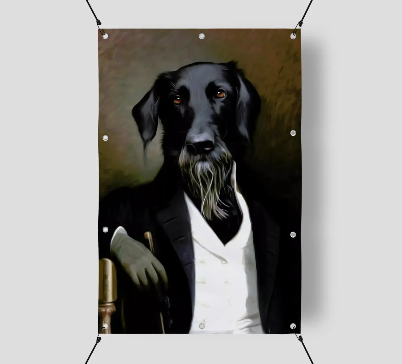 Einstein Beard telo in pvc da Tein Lucasson
