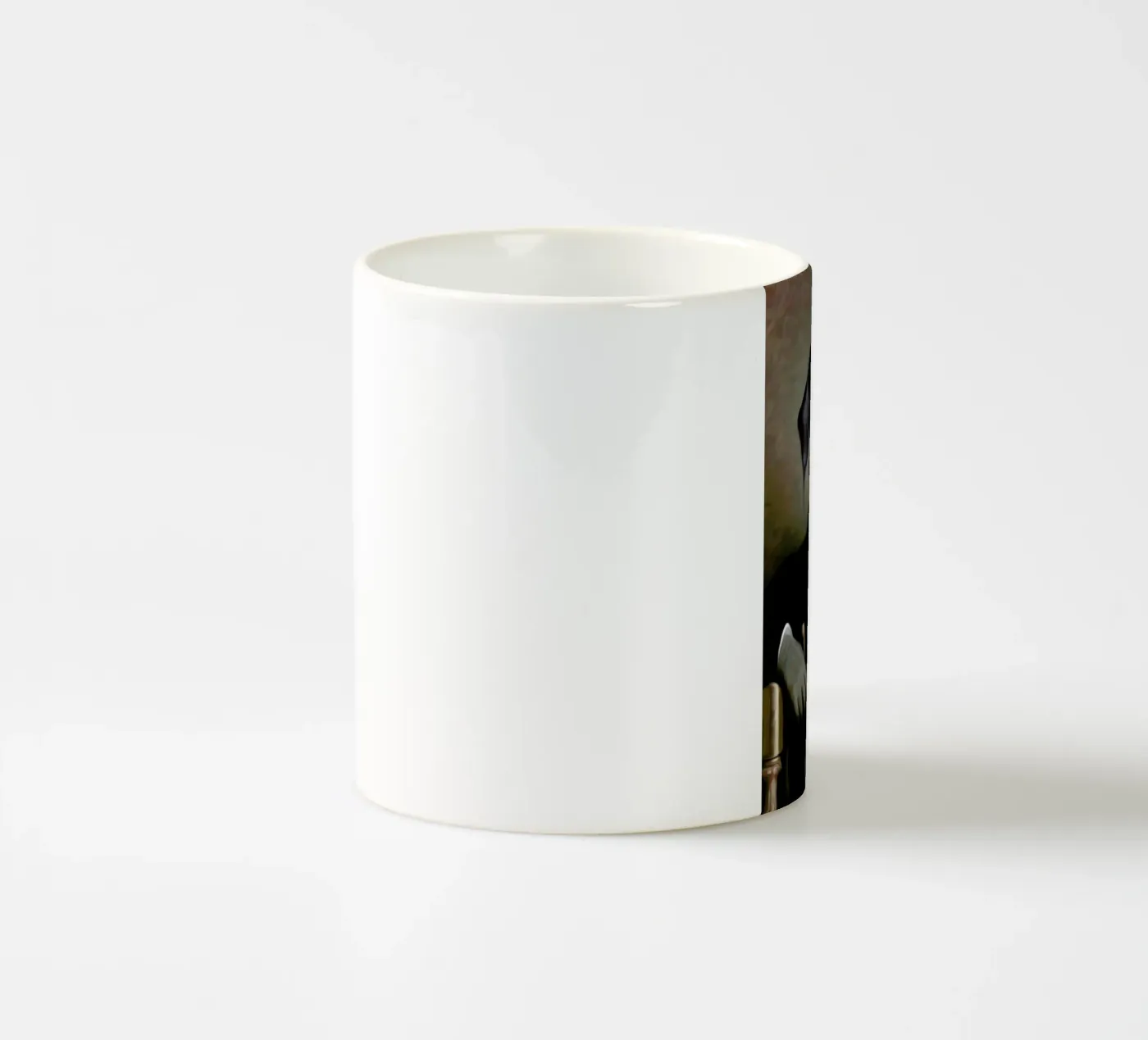 Einstein Beard ceramic mug by Tein Lucasson