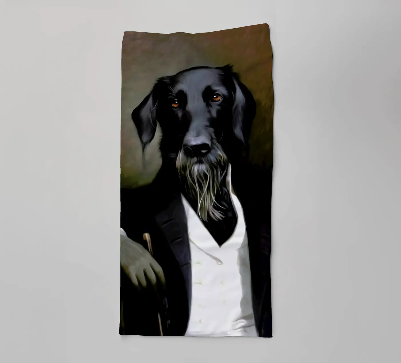 Einstein Beard towel by Tein Lucasson