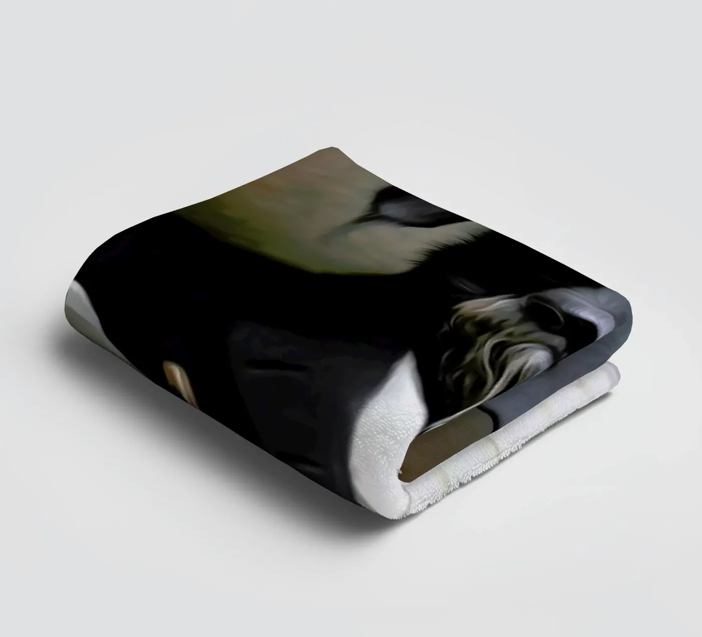 Einstein Beard towel by Tein Lucasson