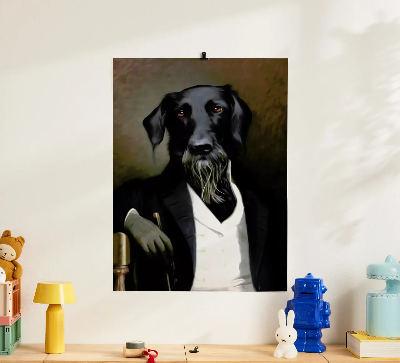 Einstein Beard poster da Tein Lucasson