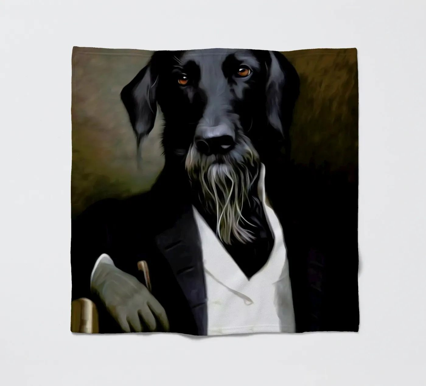 Einstein Beard Fleecedecke von Tein Lucasson