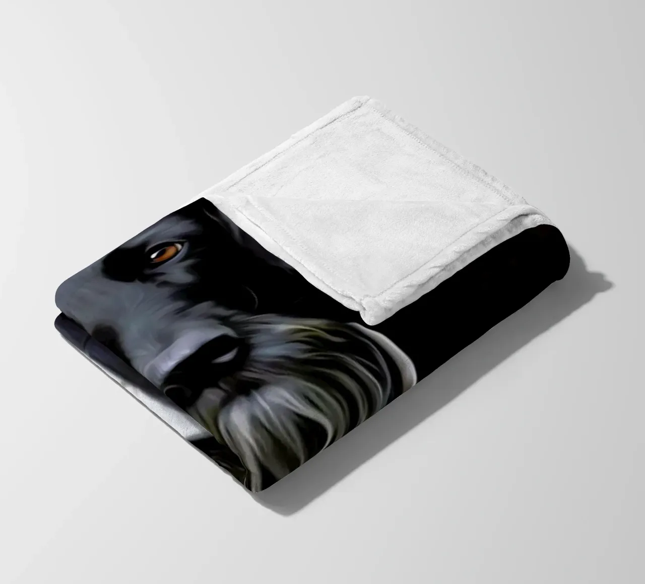 Einstein Beard fleecedeken van Tein Lucasson